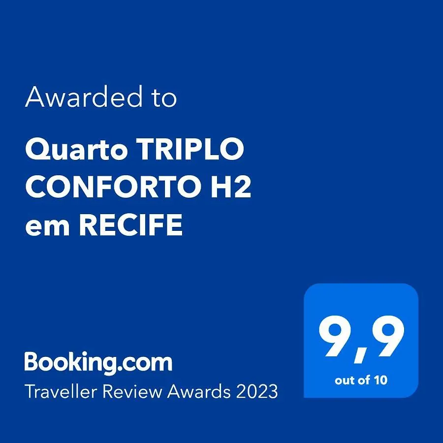 Quarto Triplo Conforto H Em Recife Apartment 0*,
